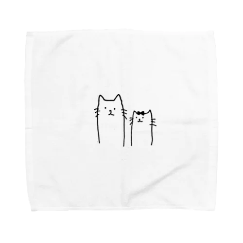 ゆるにゃんこ Towel Handkerchief