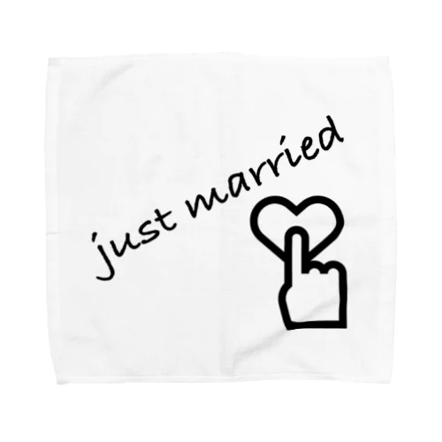 just married タオルハンカチ