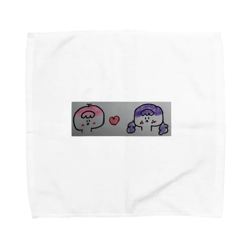 男の子と女の子 Towel Handkerchief