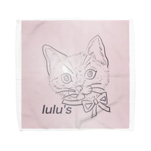 lulu's cat  タオルハンカチ