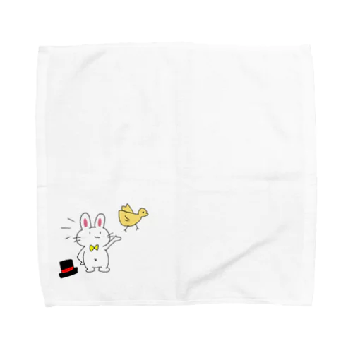 『マジックショーをしよう！』byうさぎぐんだん Towel Handkerchief