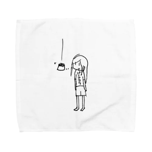 空からパンナコッタ Towel Handkerchief