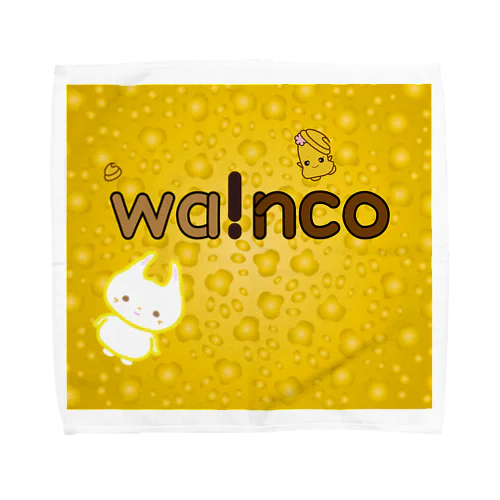 わんこのうんこのwa!nco Towel Handkerchief