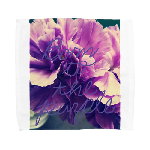 Purple Loyalty Towel Handkerchief