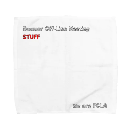 FCLA 夏オフスタッフ Towel Handkerchief