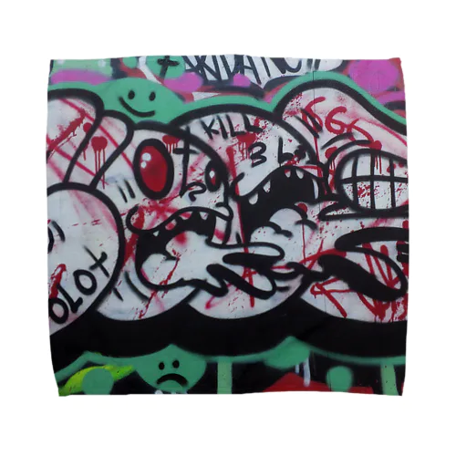 NOOB GRAFFITI PHOTO  Towel Handkerchief