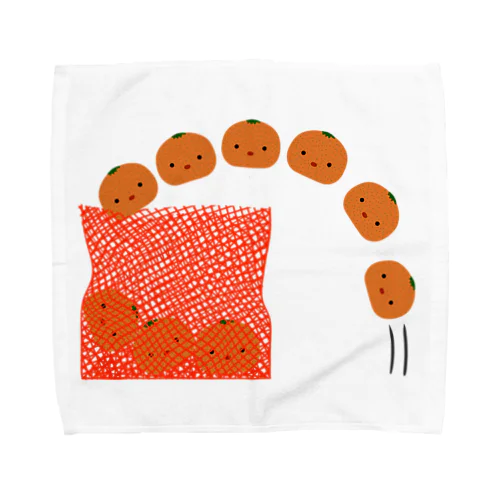 みかんの出荷 Towel Handkerchief