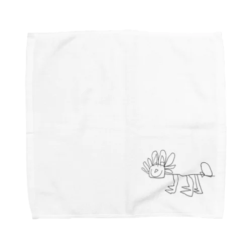 やさしいトリケラトプス Towel Handkerchief