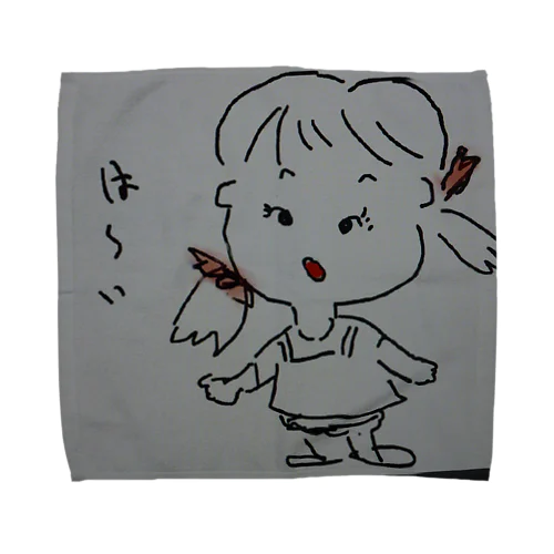 可愛い女の子 Towel Handkerchief