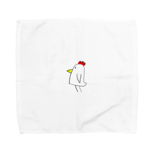 ゆるいニワトリ Towel Handkerchief
