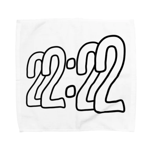 22じ22ふん Towel Handkerchief