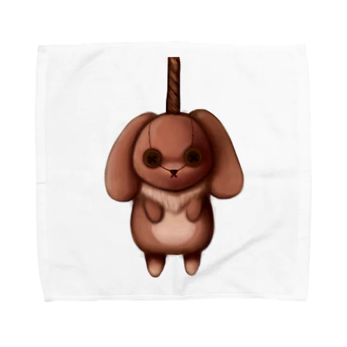 首吊りうさぎ Towel Handkerchief