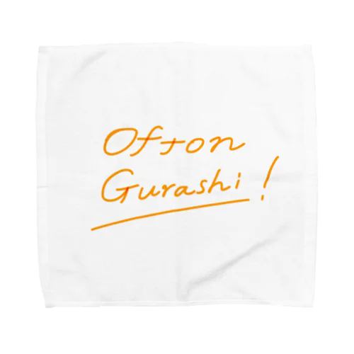 Ofton Gurashi!（でかいロゴ） Towel Handkerchief