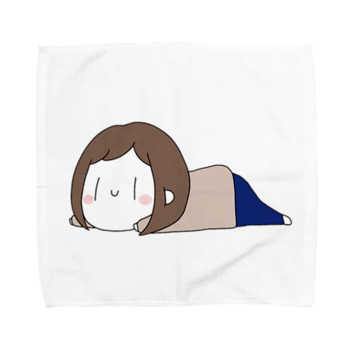 デフォルメおとなし(ごろーん) Towel Handkerchief