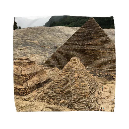 ピラミッド タオルハンカチ