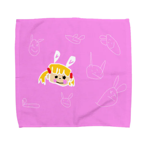 Watashi＝usagi Towel Handkerchief