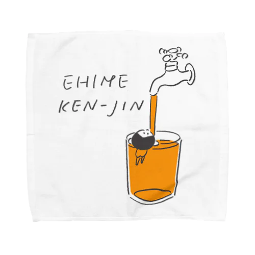 愛媛県人 Towel Handkerchief