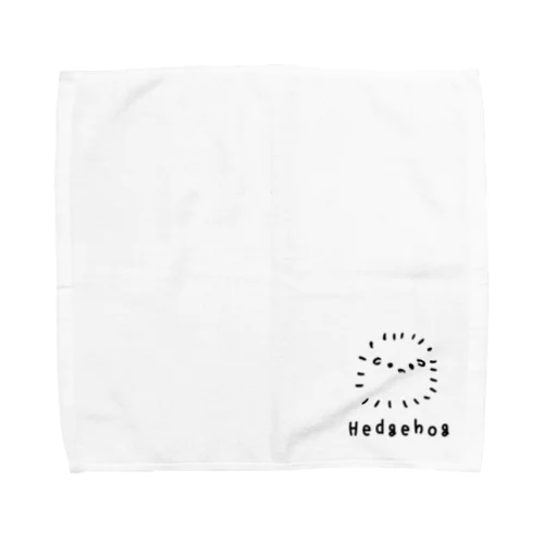 無色のハリネズミ Towel Handkerchief