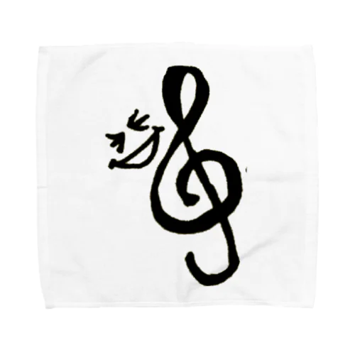 音符な毎日おんぷちゃん とおんさん Towel Handkerchief