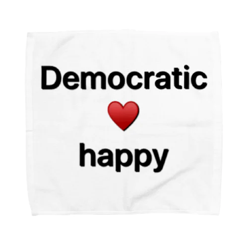  Democratic happy Towel Handkerchief