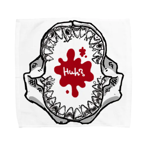 サメのHuh? (type1) Towel Handkerchief