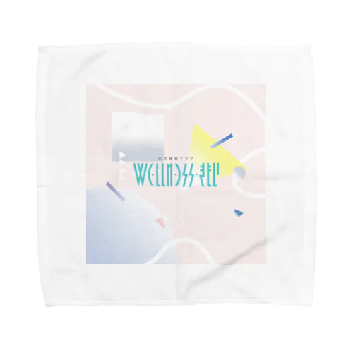 ウェルネスきもい（ロゴ） Towel Handkerchief