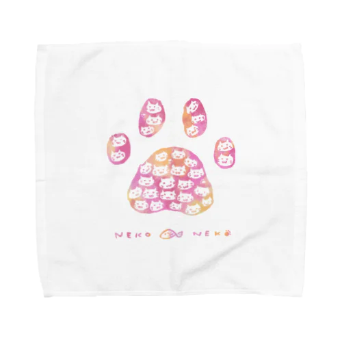 NEKO NEKO　（肉球） Towel Handkerchief