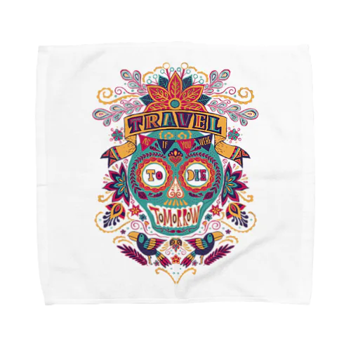 Travel As if You Were to Die Tomorrow Towel Handkerchief