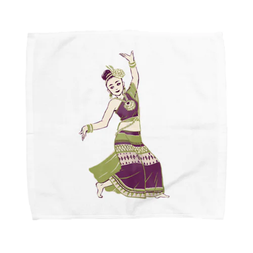 【タイの人々】伝統舞踊のダンサー Towel Handkerchief
