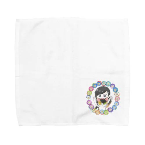 ナナミちゃんと猫 Towel Handkerchief