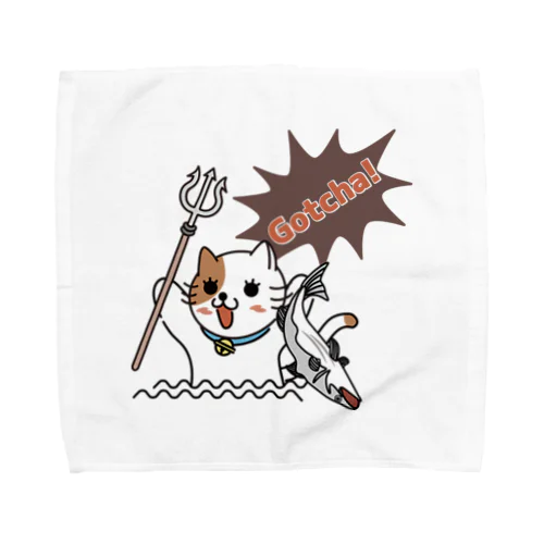 獲ったどー Towel Handkerchief