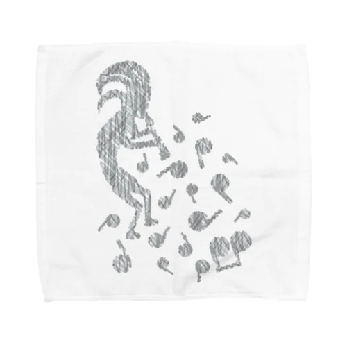 Petroglyph Towel Handkerchief