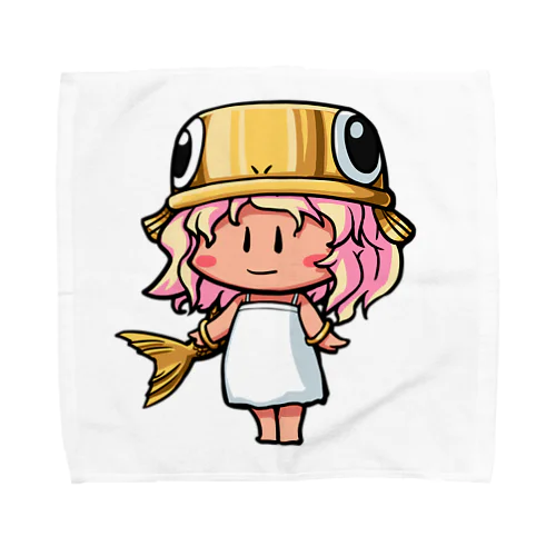 ゴールドのうおさん（魚座） Towel Handkerchief