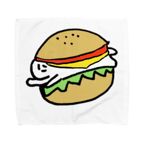 ハンバーガー Towel Handkerchief