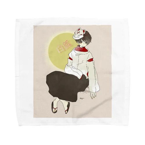 spoon白狐のグッズ Towel Handkerchief