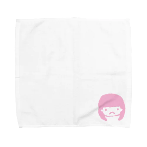 ぴんくな女の子 Towel Handkerchief