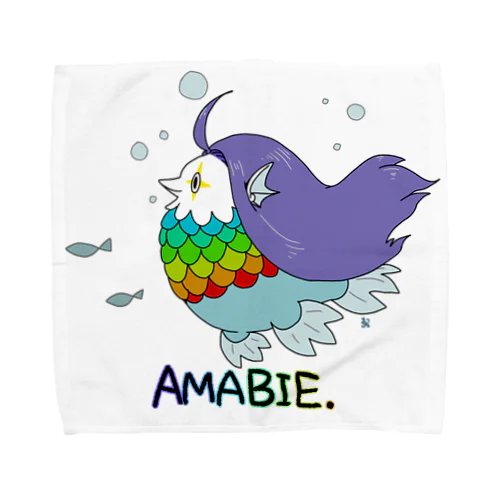 アマビエちゃん Towel Handkerchief