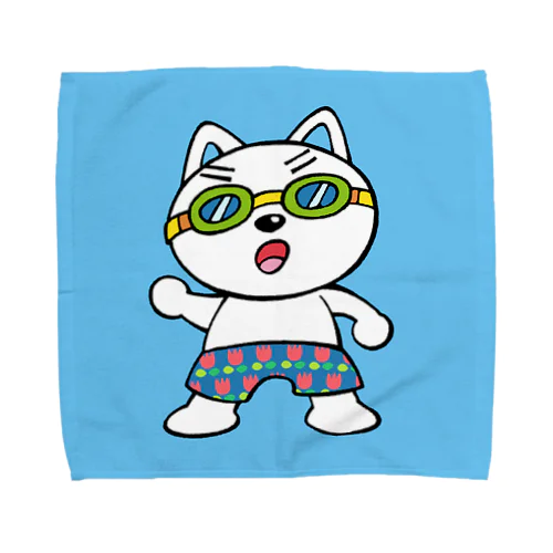 泳ぐ前の準備体操 Towel Handkerchief