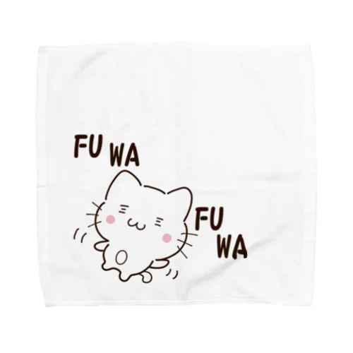 ふわふわねこ Towel Handkerchief