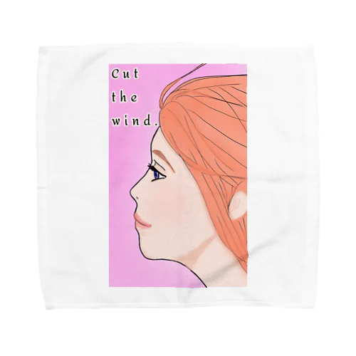 Cut the wind. Towel Handkerchief