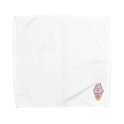 ピンクっぽいソフトクリーム Towel Handkerchief