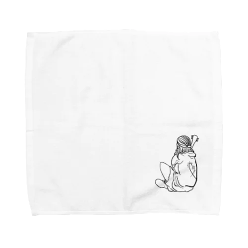 ウクレレをぎゅっと。 Towel Handkerchief