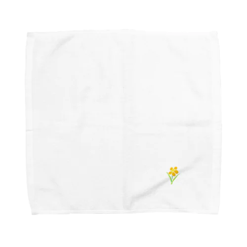 春よ来い！　白もじ Towel Handkerchief