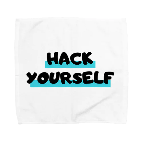 HACK YOURSELF Towel Handkerchief