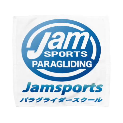 JamsportsパラグライダースクールLOGO_２ Towel Handkerchief