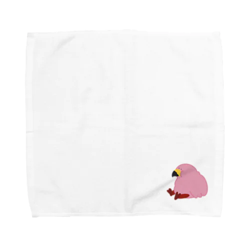 もっとふとりすぎたフラミンゴ Towel Handkerchief