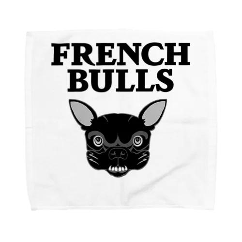 FRENCH BULLS (ブリンドル.Ver) タオルハンカチ