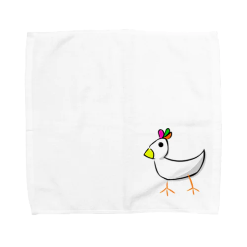 Doodle Bird Towel Handkerchief