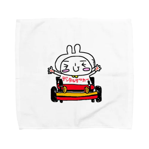 じゃんけんマン×電くるサッカー Towel Handkerchief