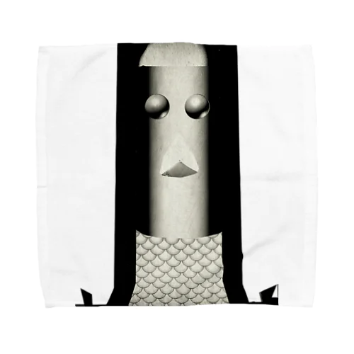 前衛的アマビエ Towel Handkerchief